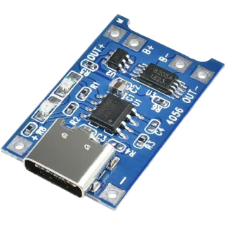 TP4056 3.7volt Lithium Battery Charging Protection Module Board  Type C