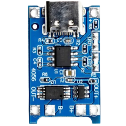 TP4056 3.7volt Lithium Battery Charging Protection Module Board  Type C