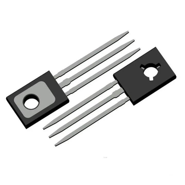 BD139 NPN Bipolar Medium Power Transistor (BJT) 80V 1.5A TO-126 Package